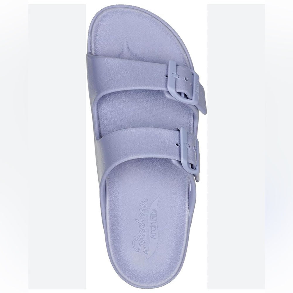 Skechers Light Purple Slide Sandals